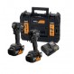 DeWALT DCK2224MP2T McLaren įrankių rinkinys 2x5 Ah
